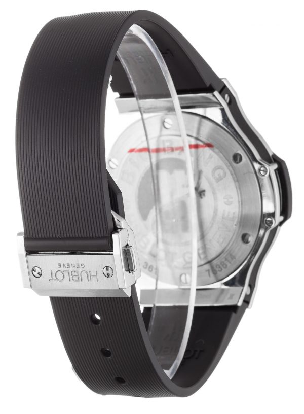 Hublot 38mm 361.Sx.1270.Rx.1104 Mens 38 Mm Steel Set With Diamonds Case Quartz Movement - Image 3