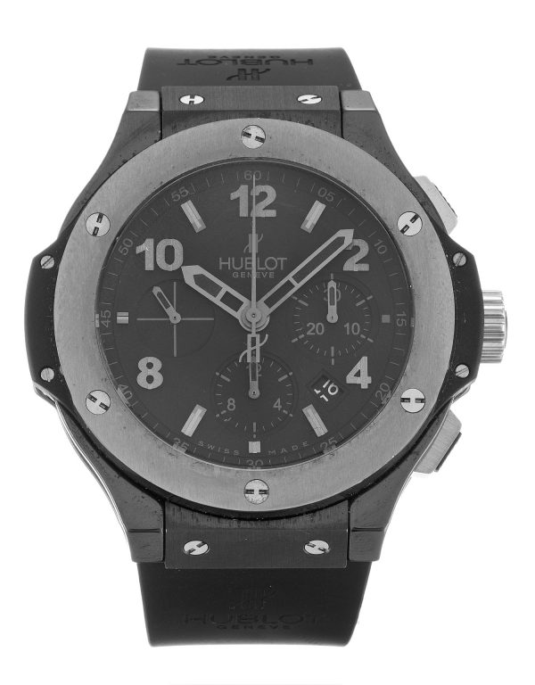 Hublot 44mm 301.Ct.130.Rx Mens 44 Mm Ceramic – Black Case Quartz Movement