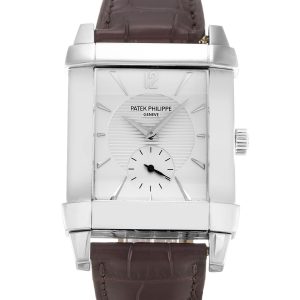 Patek Philippe Gondolo 5111g Mens 30 Mm White Gold Case Quartz Movement