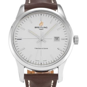 Breitling Transocean A10360 Mens 43 Mm Steel Case Quartz Movement