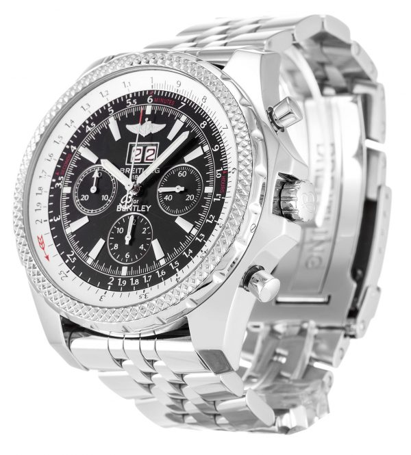 Breitling Bentley 6.75 A44362 Mens 48.8 Mm Steel Case Quartz Movement - Image 2