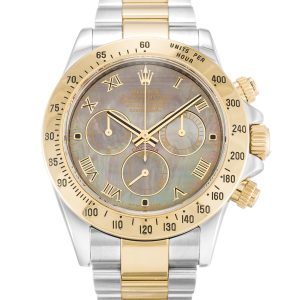 Rolex Daytona 116523 Mens 40 Mm Steel & Yellow Gold Case Automatic Movement