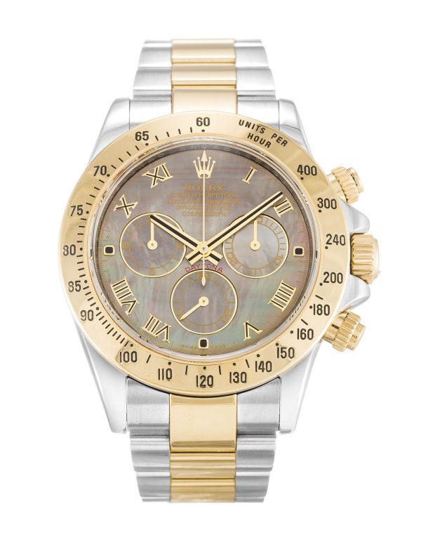 Rolex Daytona 116523 Mens 40 Mm Steel & Yellow Gold Case Automatic Movement