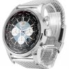 Breitling Transocean Chronograph Ab0510 Mens 46 Mm Steel Case Quartz Movement - Image 2
