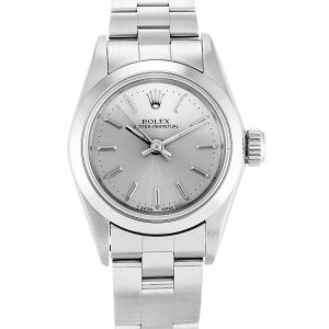 Rolex Lady Oyster Perpetual 67180 Ladies 26 Mm Steel Case Automatic Movement