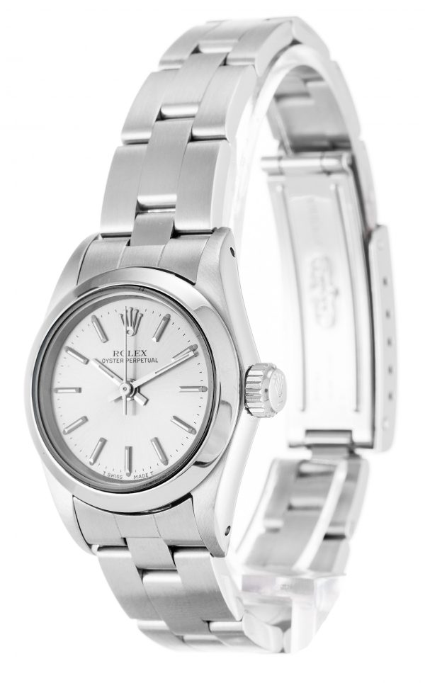 Rolex Lady Oyster Perpetual 67180 Ladies 26 Mm Steel Case Automatic Movement - Image 2