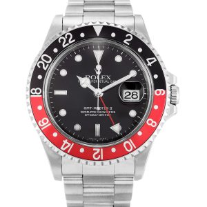 Rolex Gmt Master Ii 16710 Mens 40 Mm Steel Case Automatic Movement