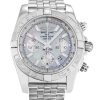Breitling Chronomat 44 Ab0110 Mens 43.5 Mm Steel Case Quartz Movement
