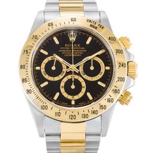 Rolex Daytona 16523 Mens 40 Mm Steel & Yellow Gold Case Automatic Movement