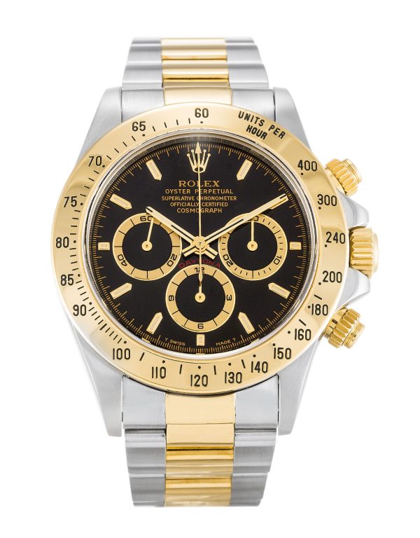 Rolex Daytona 16523 Mens 40 Mm Steel & Yellow Gold Case Automatic Movement