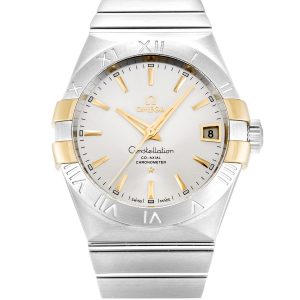 Omega Constellation 123.20.38.21.02.005 Mens 38 Mm Steel & Yellow Gold Case Automatic Movement