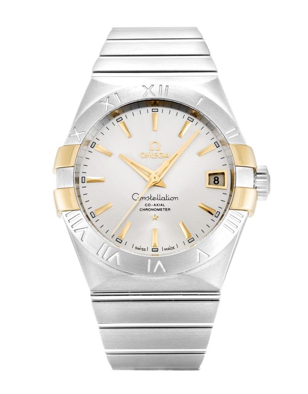 Omega Constellation 123.20.38.21.02.005 Mens 38 Mm Steel & Yellow Gold Case Automatic Movement