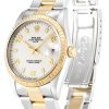 Rolex Oyster Perpetual Date 15223 Unisex 34 Mm Steel & Yellow Gold Case Automatic Movement - Image 2