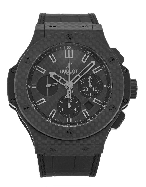 Hublot 44mm 301.Qx.1740.Gr Mens 44 Mm Carbon Case Quartz Movement