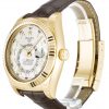 Rolex Sky-dweller 326138 Mens 42 Mm Yellow Gold Case Automatic Movement - Image 2