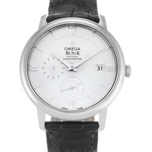 Omega De Ville Prestige 424.13.40.21.02.001 Unisex 39.5 Mm Steel Case Automatic Movement