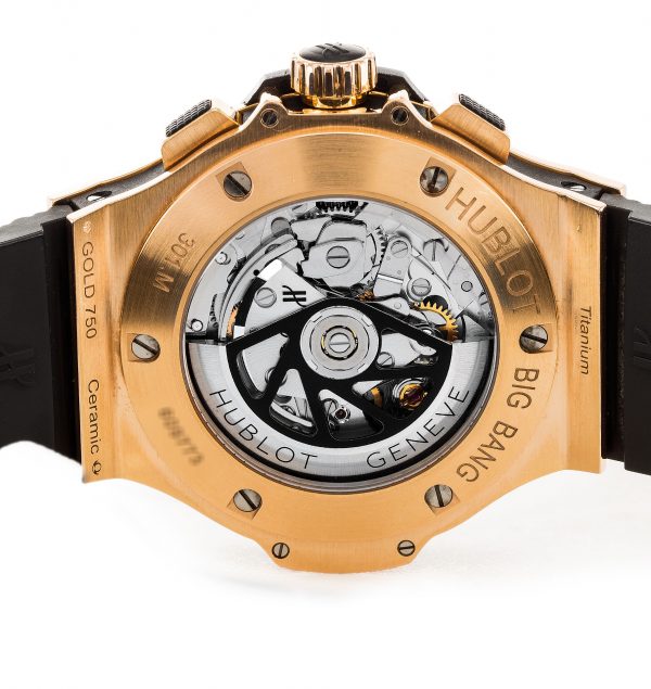 Hublot 44mm 301.Pb.131.Rx Mens 44 Mm Red Gold Case Quartz Movement - Image 4