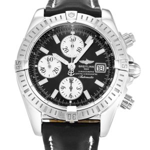 Breitling Chronomat Evolution A13356 Mens 43.7 Mm Steel Case Automatic Movement