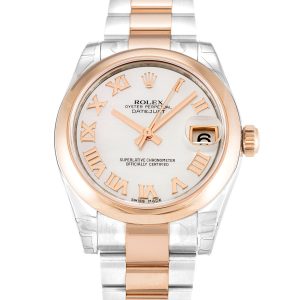 Rolex Mid-size Datejust 178241 Unisex 31 Mm Steel & Rose Gold Case Automatic Movement