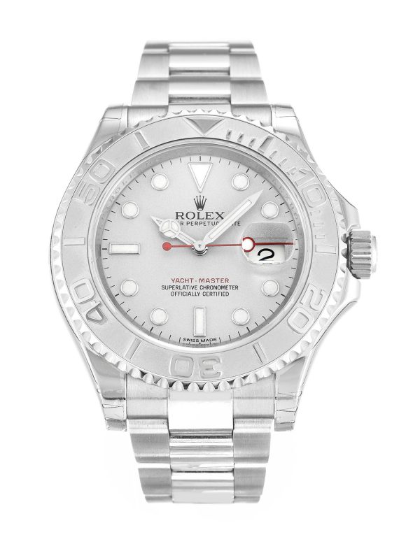 Rolex Yacht-master 116622 Mens 40 Mm Platinum & Steel Case Automatic Movement