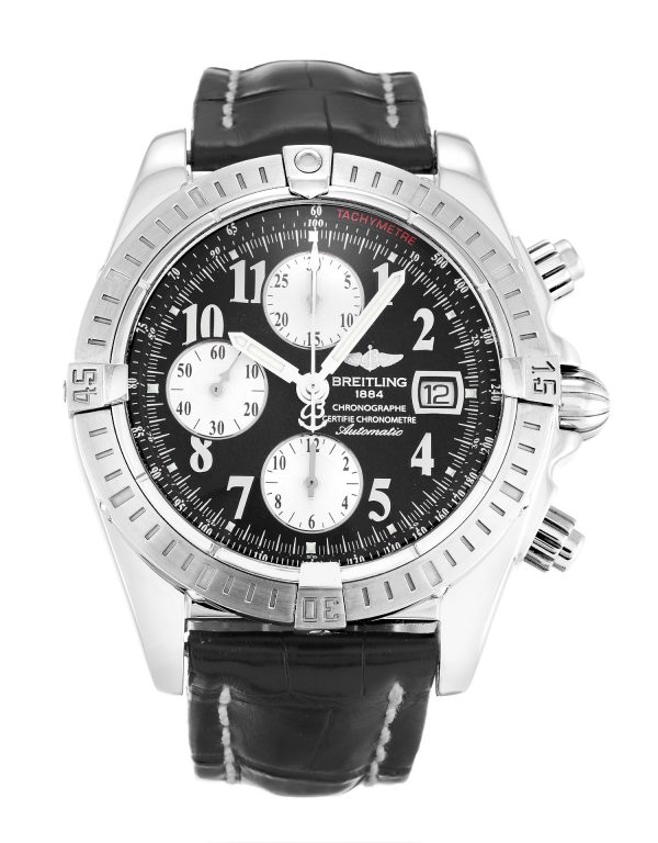 Breitling Chronomat Evolution A13356 Mens 43.7 Mm Steel Case Automatic Movement