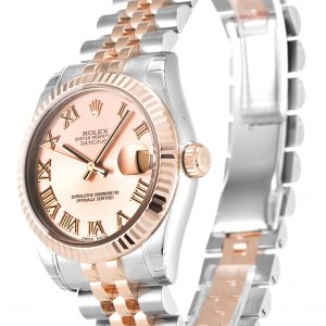 Rolex Mid-size Datejust 178271 Unisex 31 Mm Steel & Rose Gold Case Automatic Movement