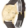 Rolex Oyster Perpetual Date 1503 Mens 33 Mm Yellow Gold Case Automatic Movement - Image 2