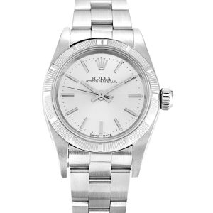 Rolex Lady Oyster Perpetual 67230 Ladies 26 Mm Steel Case Automatic Movement