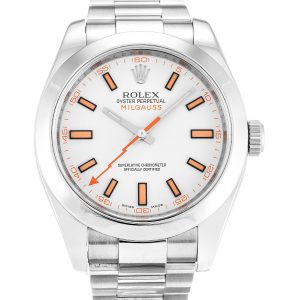 Rolex Milgauss 116400 Mens 40 Mm Steel Case Automatic Movement