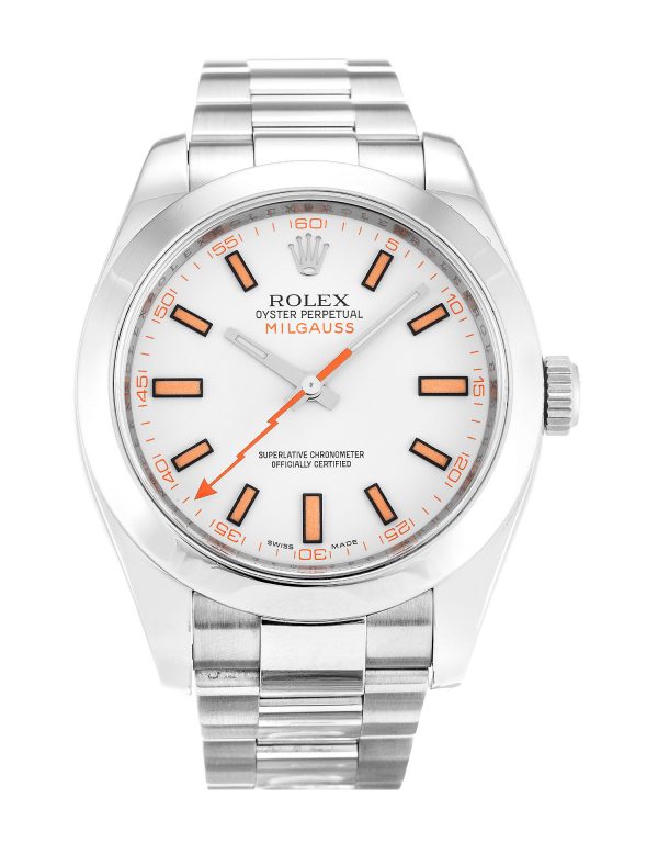 Rolex Milgauss 116400 Mens 40 Mm Steel Case Automatic Movement