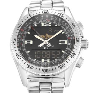 Breitling B1 A68362 Mens 42 Mm Steel Case Quartz Multi Function Movement