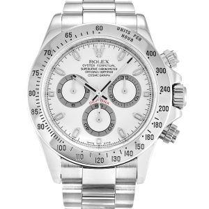 Rolex Daytona 116520 Mens 40 Mm Steel Case Automatic Movement