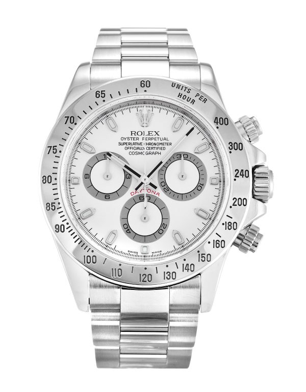 Rolex Daytona 116520 Mens 40 Mm Steel Case Automatic Movement