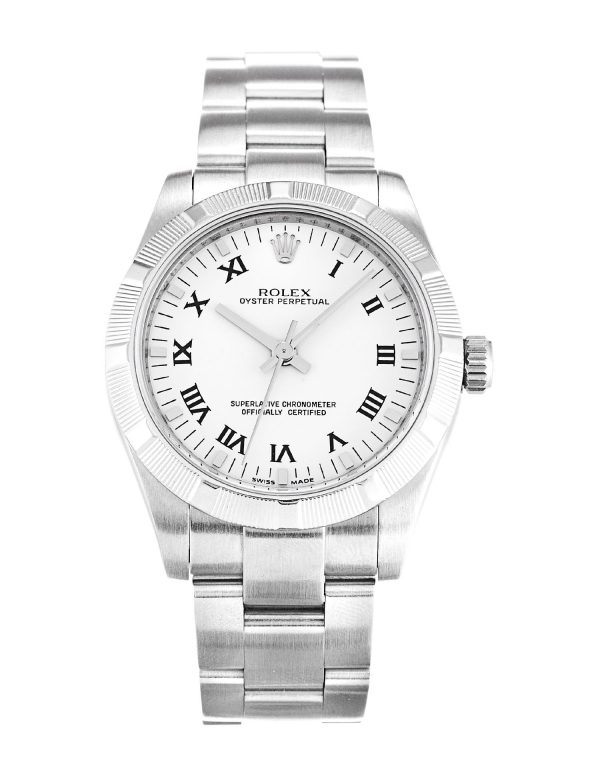 Rolex Lady Oyster Perpetual 177210 Ladies 31 Mm Steel Case Automatic Movement