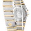 Omega Constellation Mini 1267.75.00 Ladies 22.5 Mm Steel & Yellow Gold Set With Diamonds Case Quartz Movement - Image 3