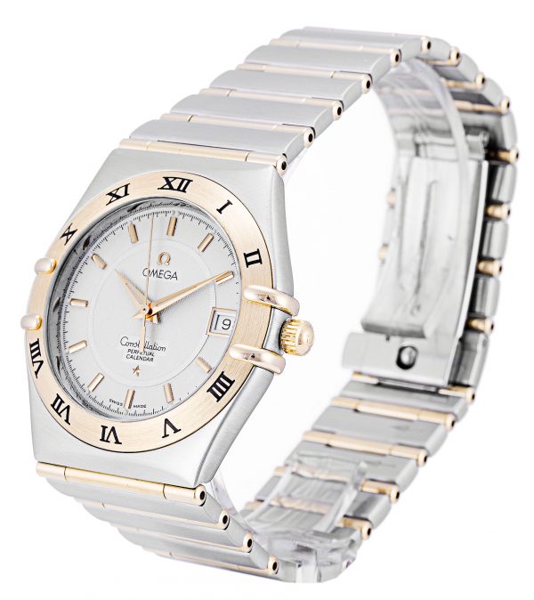 Omega Constellation 1252.30.00 Mens 33.5 Mm Steel & Yellow Gold Case Quartz Movement - Image 2