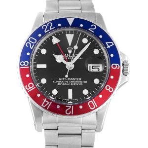 Rolex Gmt Master 1675 Mens 40 Mm Steel Case Automatic Movement