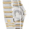 Omega Constellation Mini 1267.15.00 Ladies 22.5 Mm Steel & Yellow Gold Set With Diamonds Case Quartz Movement - Image 3