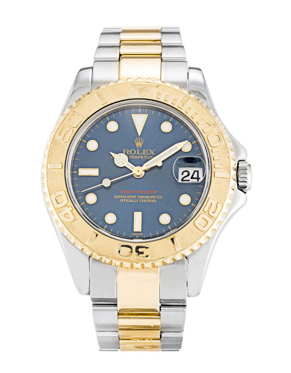 Rolex Yacht-master 168623 Unisex 35 Mm Steel & Yellow Gold Case Automatic Movement