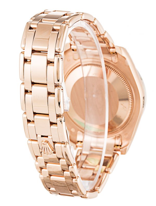 Rolex Pearlmaster 81285 Ladies 36 Mm Rose Gold Set With Diamonds Case Automatic Movement - Image 3