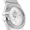 Omega Constellation Ladies 123.15.24.60.05.003 Ladies 24 Mm Steel Set With Diamonds Case Quartz Movement - Image 4