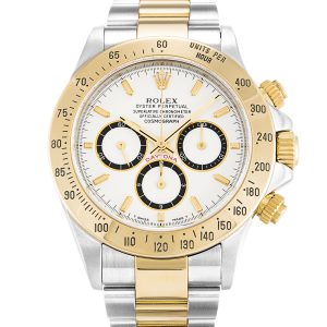 Rolex Daytona 16523 Mens 40 Mm Steel & Yellow Gold Case Automatic Movement