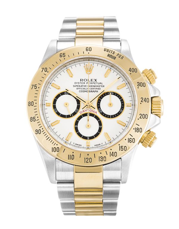 Rolex Daytona 16523 Mens 40 Mm Steel & Yellow Gold Case Automatic Movement