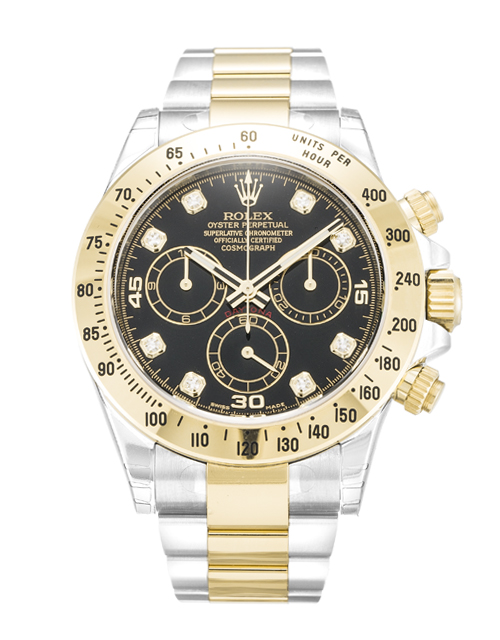 Rolex Daytona 116523 Mens 40 Mm Steel & Yellow Gold Case Automatic Movement