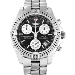 Breitling Colt Quartz A73350 Mens 38 Mm Steel Case Quartz Movement