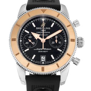 Breitling Superocean Heritage U23370 Mens 44 Mm Steel & Rose Gold Case Quartz Movement