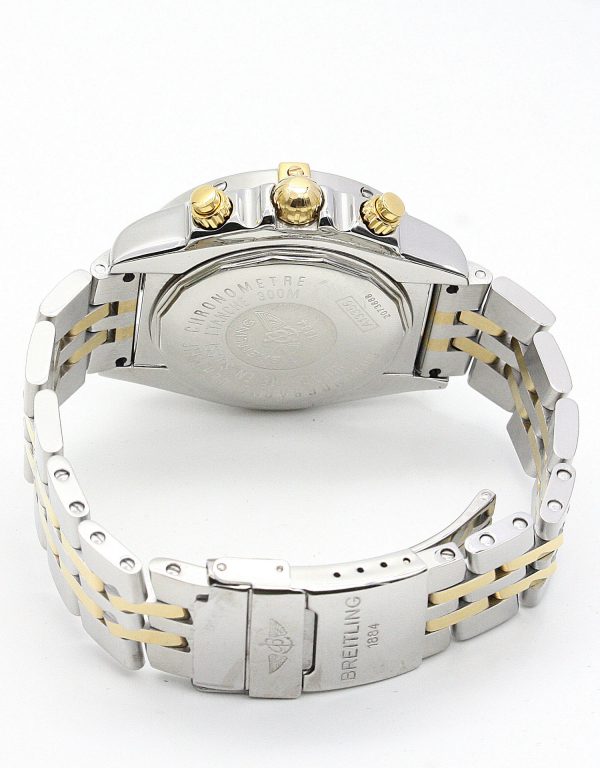 Breitling Chronomat Evolution B13356 Mens 43.7 Mm Steel & Yellow Gold Case Quartz Movement - Image 4