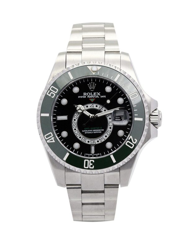 Rolex Gmt Master 16720 Men 40 Green Steel Case Automatic Movement