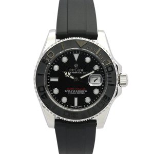 Rolex Yacht-master 169622 Unisex 35 Mm Black & Steel Case Automatic Movement