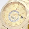 Rolex Sky-dweller 326938 Mens 42 Mm Yellow Gold Case Automatic Movement - Image 2